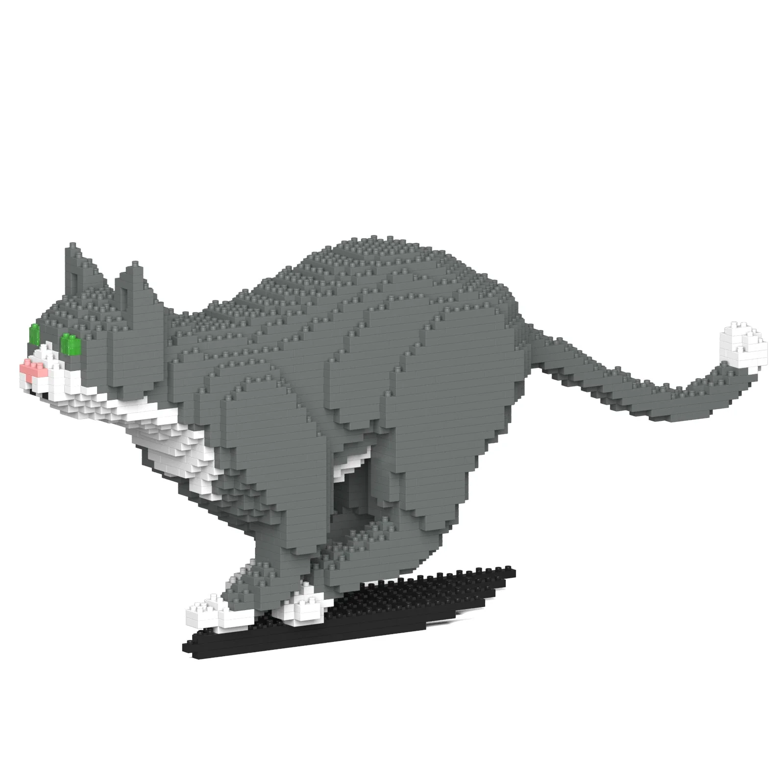 Grey Tuxedo Cat 06S - Image 4