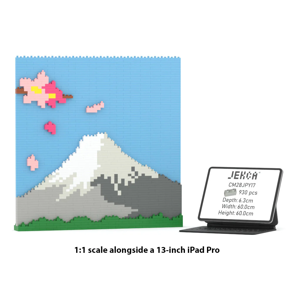 Mount Fuji Brick Painting 01 - Image 5