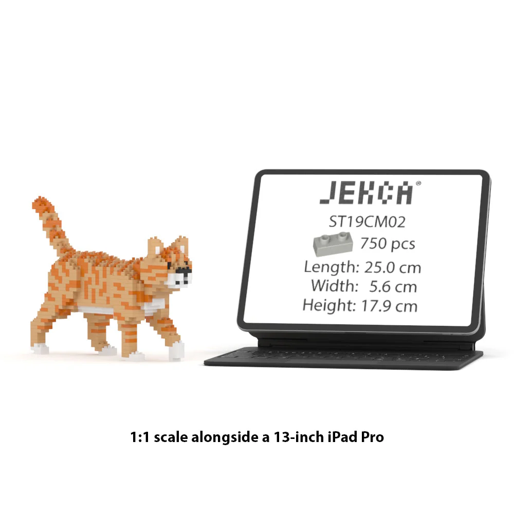 Orange Tabby Cat Mini 01 - Image 4