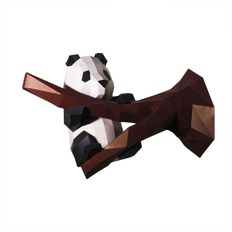 Panda Model Paper Wall Art - Image 3