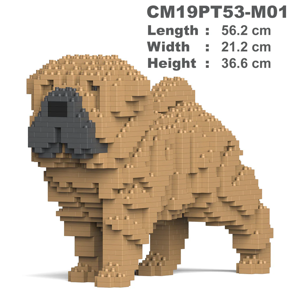 Shar Pei Dog 01-M01 - Image 5