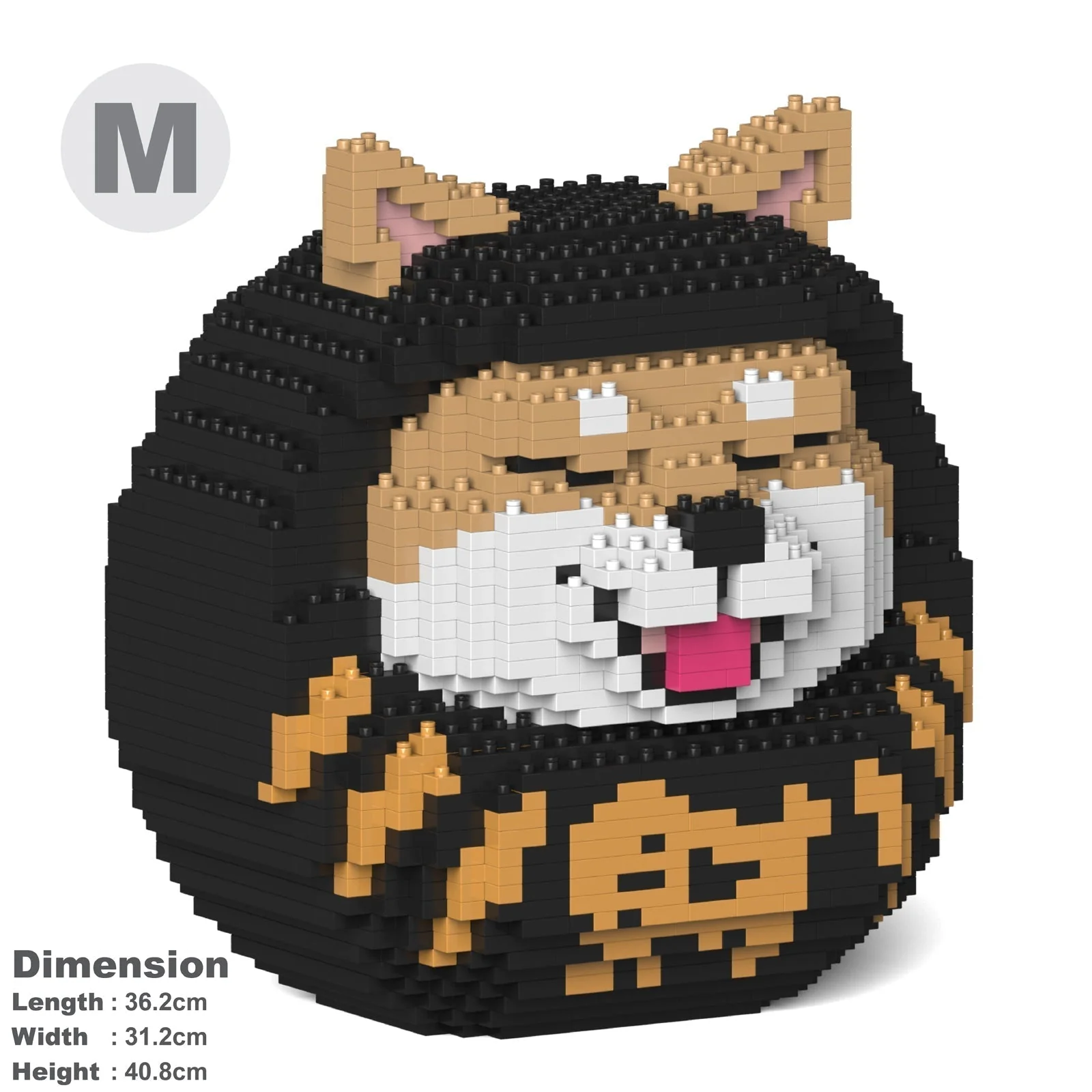 Shiba Daruma Doll 01-M02 - Image 5