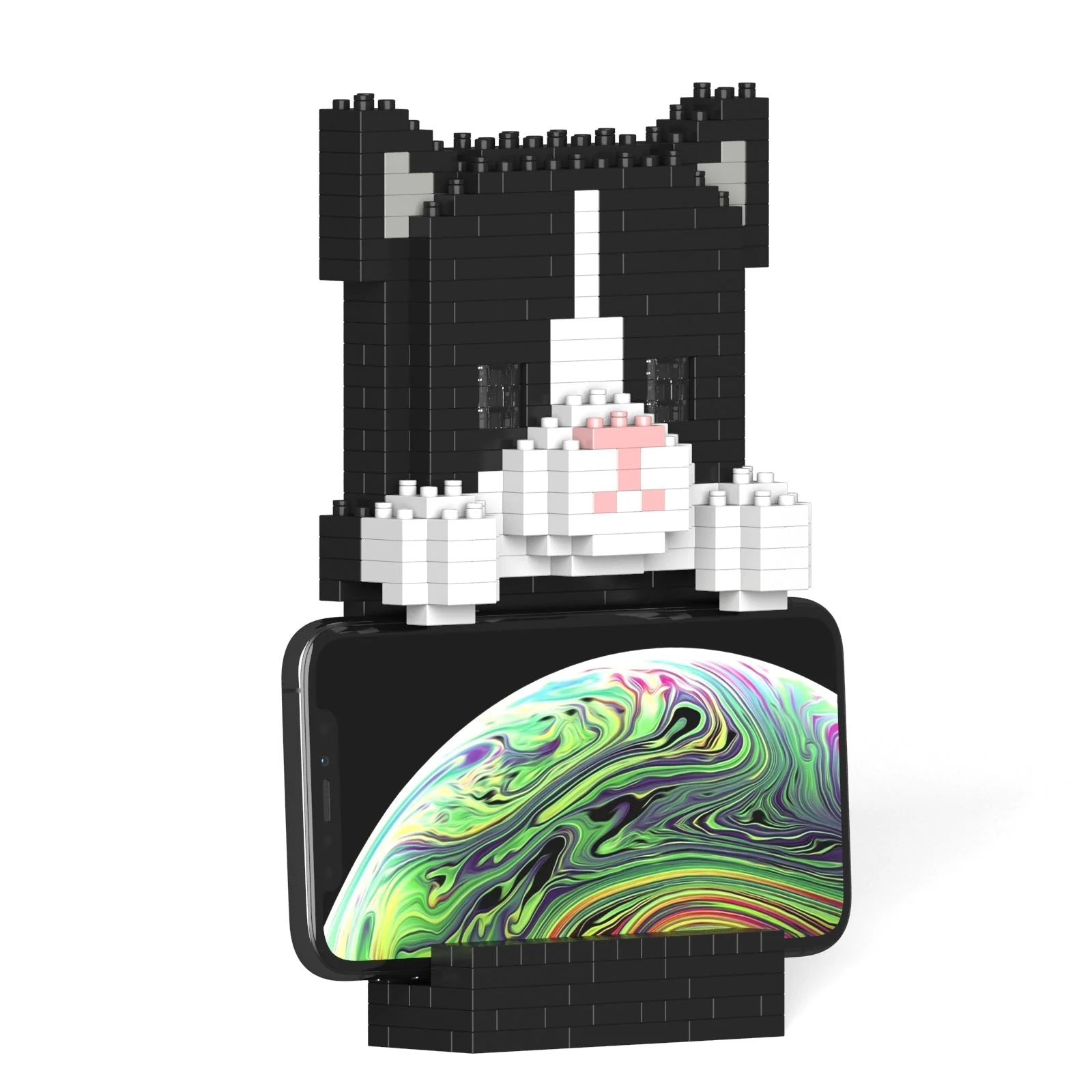 Tuxedo Cat Phone Stand 01S - Image 4
